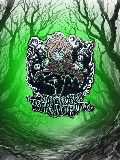 Enamel Glow in the Dark Pin Set