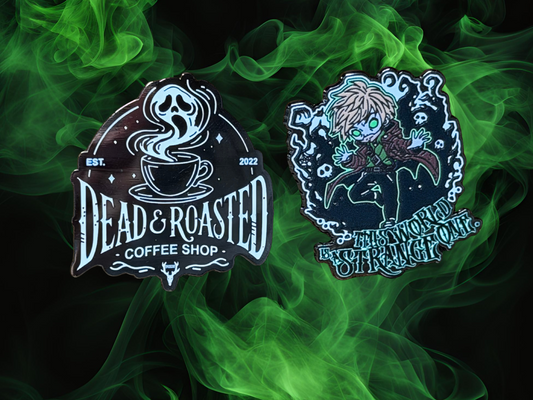 Enamel Glow in the Dark Pin Set