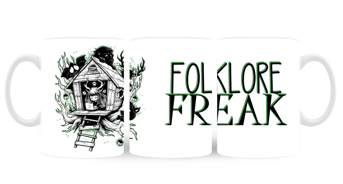 15oz Folklore Freak Coffee Mug