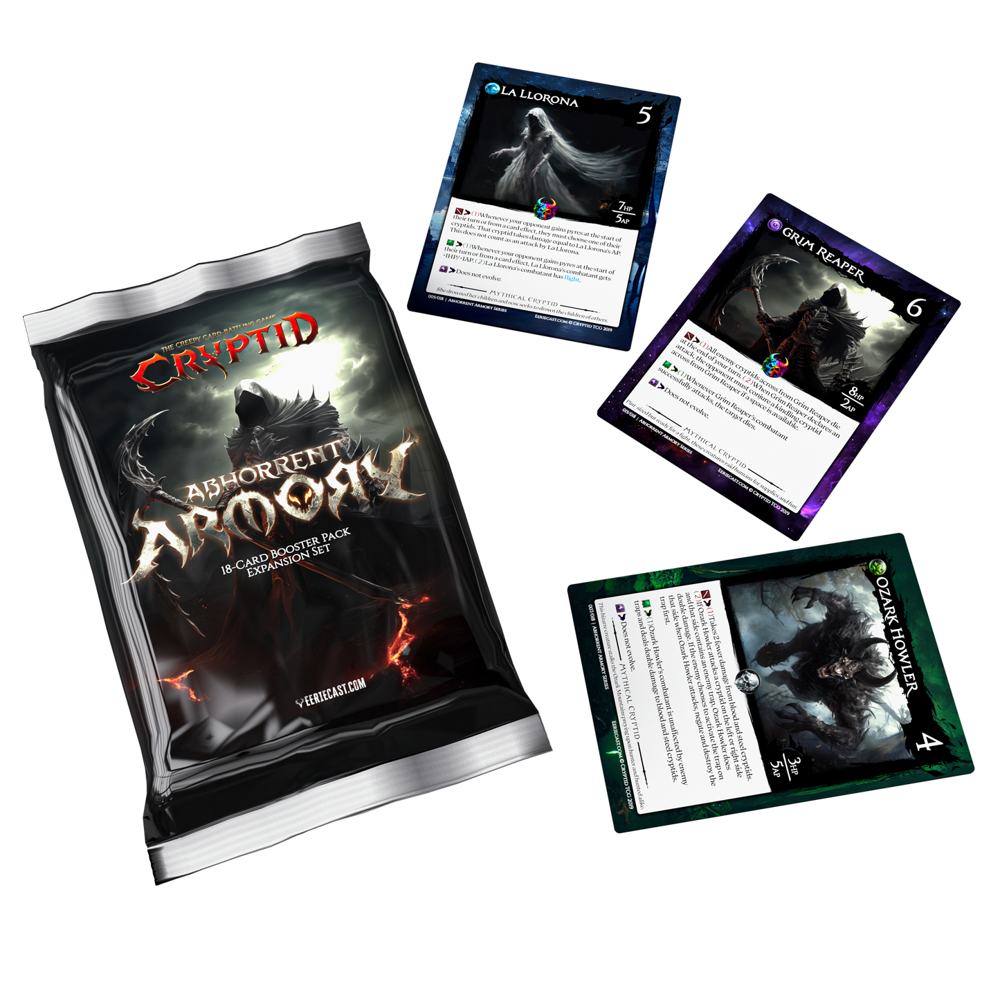 CRYPTID: Abhorrent Armory 18-Card Expansion Pack (Pre-Order)