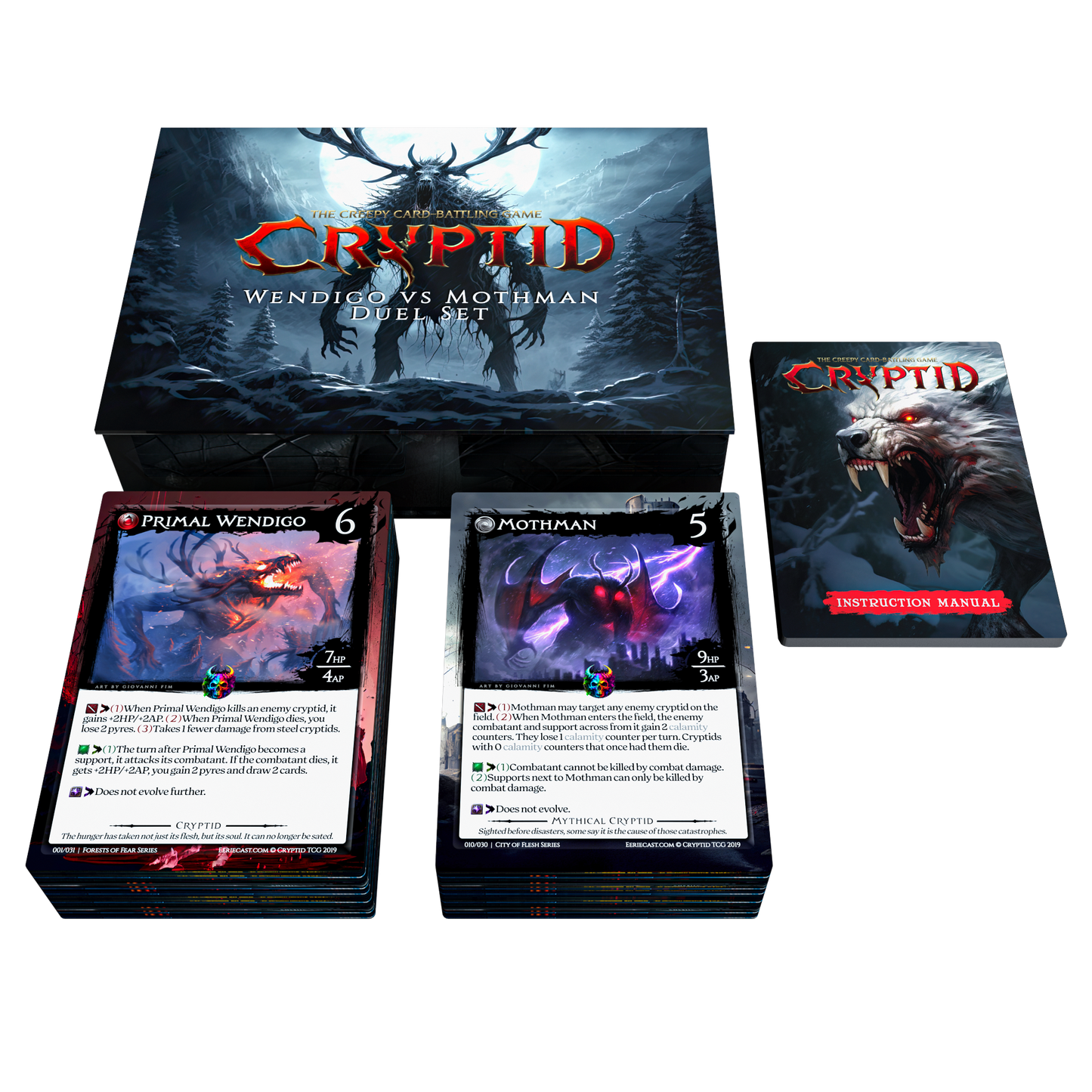 CRYPTID: MOTHMAN VS WENDIGO Duel Box Set (Pre-Order)